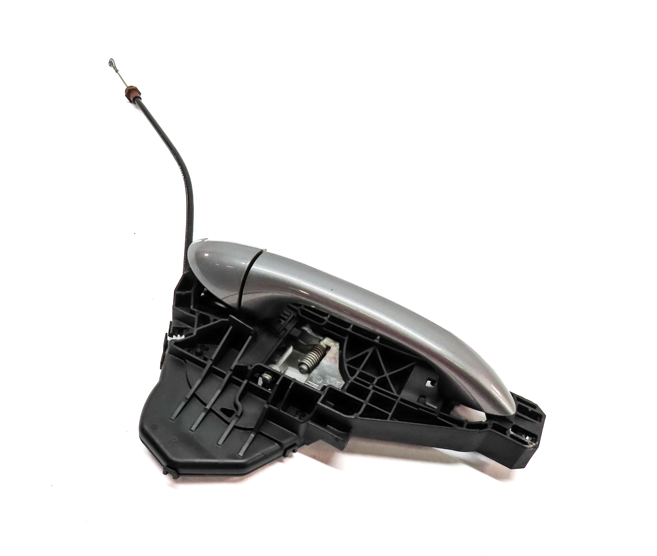 12 MERCEDES GL350 X164 FRONT RIGHT PASSENGER DOOR HANDLE w/out KEYLESS (Silver) — exact item pictured